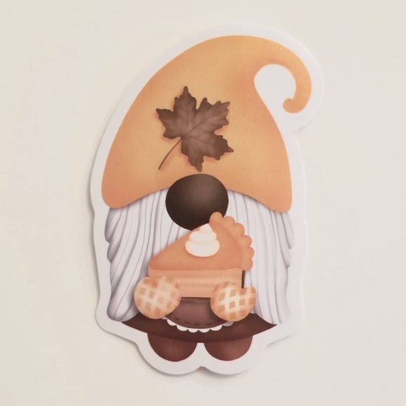 10/$10 Fall Gnome Sticker - Picture 1 of 1